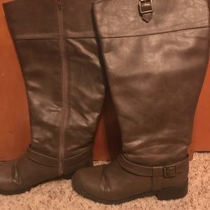 Tall Wide Calf Boots